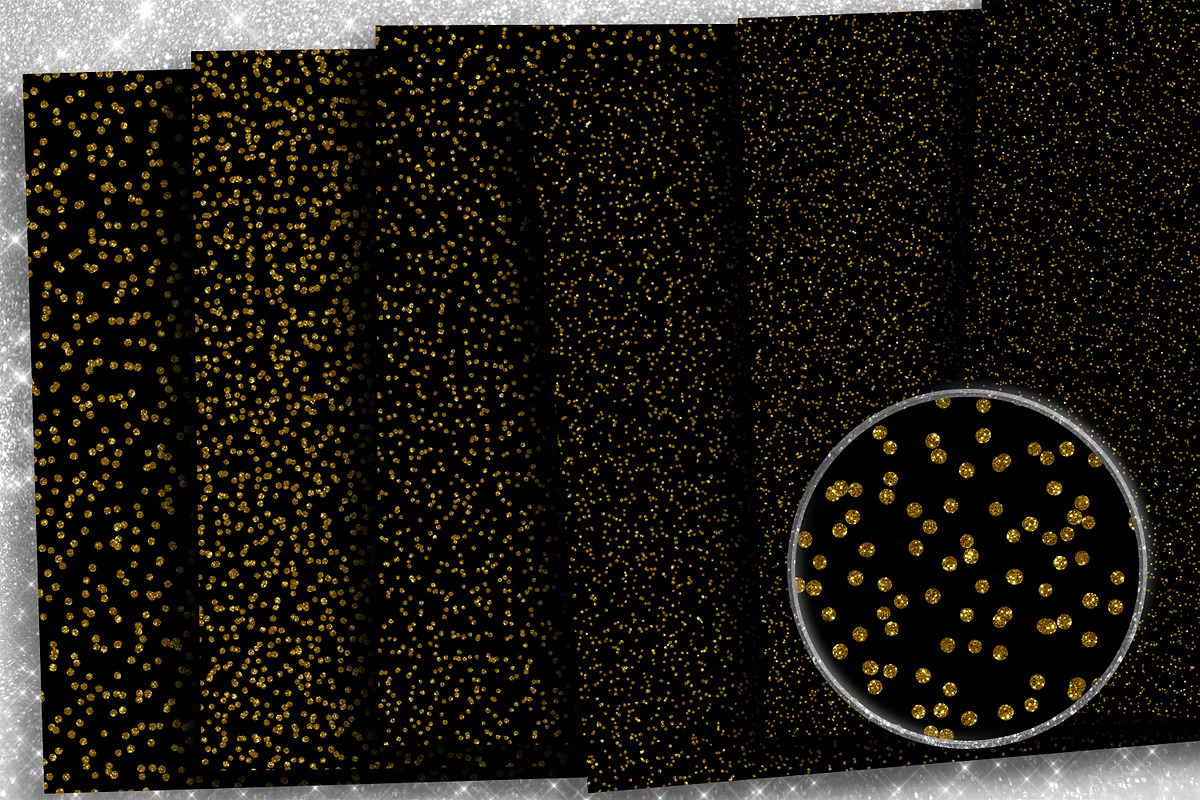 Glitterized Black, a Texture Graphic by Julie Campbell (Photo 2 of 10)