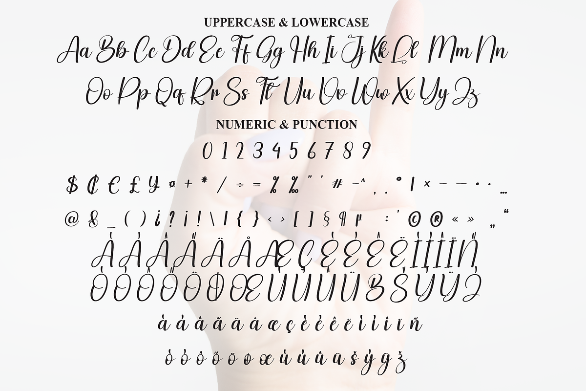 Pinkytoe | Script Font, a Handwritten Font by Scratchones (Photo 7 of 9)