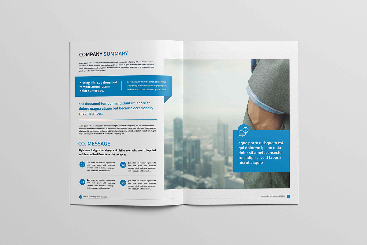 Annual Report Brochure, a Brochure Template by New Lines (Photo 6 of 12)