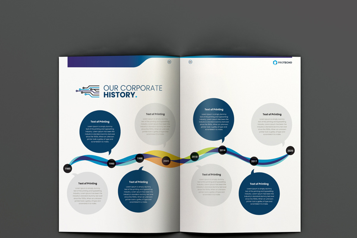 Annual Report, a Brochure Template by xnorpix (Photo 2 of 25)