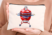 Watercolor 4th Of July Clipart, an Illustration by Digital Artistic99 (Thumbnail 7 of 9)