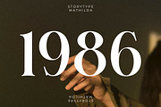 Mathilga Ligature Serif Typeface, a Serif Font by Storytype Studio (Thumbnail 3 of 15)