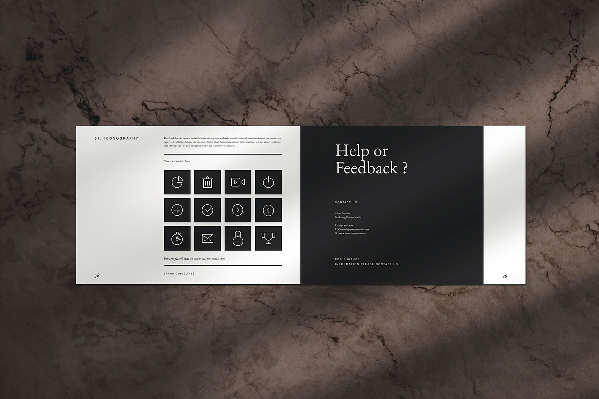 Brand Guidelines, a Brochure Template by Occy Design (Photo 11 of 11)