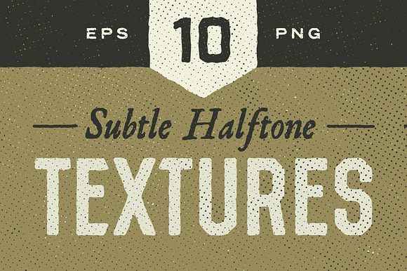 Subtle Halftone Textures preview 6