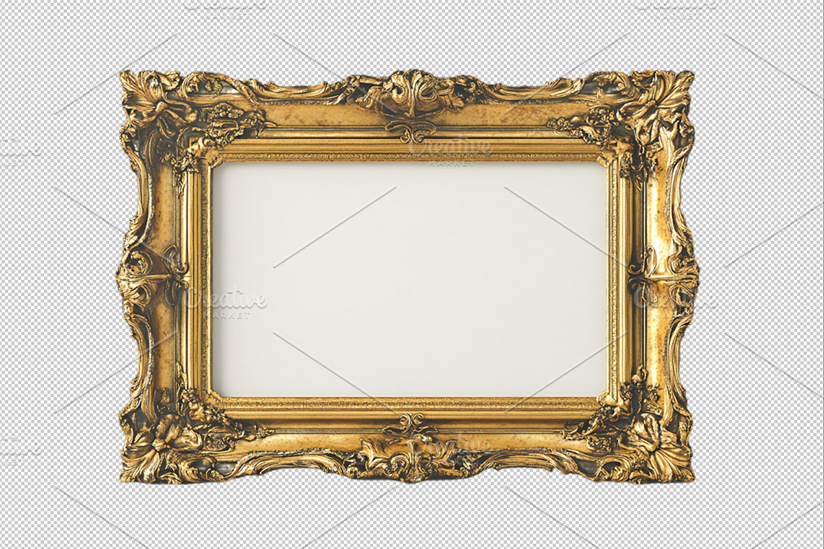 Classic Old Picture Frames, an Object Graphic by VetalStock (Photo 6 of 11)