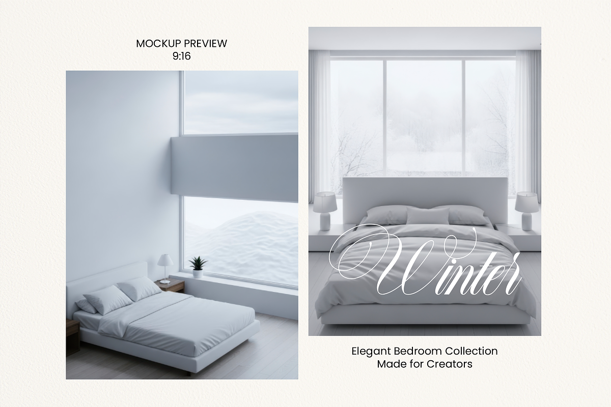 Ultimate Winter Bed Scene 1000 JPG, a Household Mockup by KennedyStudio (Photo 10 of 15)