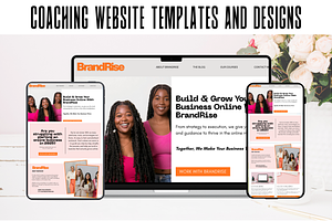 Consulting & Coaching Website Design, a Templates & Theme by wekreatif
