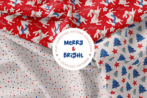 Merry & Bright Christmas Patterns