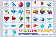Paper Elements - Scene Generator, an Object Graphic by Free-PSD-Templates (Thumbnail 4 of 4)