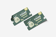 Sticker Mockup, a Product Mockup by bimockup (Thumbnail 5 of 6)