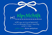Wrong Hand Messy Lefty Handwriting, a Handwritten Font by Sloulyfe (Thumbnail 3 of 11)