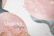 Abstract Shapes and Golden Decor, a Decorative Illustration by Elina Kovtunova (Thumbnail 1 of 15)