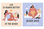 Summer Vibes illustration, an Illustration by Nastya Tkachova (Thumbnail 3 of 8)