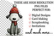Winter Whimsy Creatures Clipart Bund, an Illustration by Daily.Designs (Thumbnail 2 of 5)