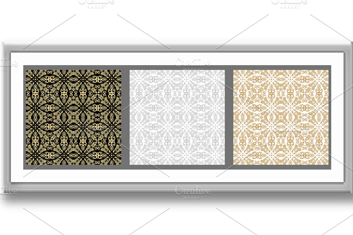 Set of Classic Orient Seamless, a Pattern Graphic by FineArtStudio (Photo 3 of 3)