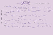 Elly Sandeo Wedding Cyrillic font, a Script Font by IraDvilyuk (Thumbnail 11 of 18)