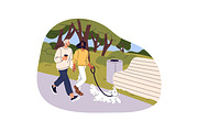 Love couples on romantic date set, a Person Illustration by PaperTrident (Thumbnail 8 of 9)