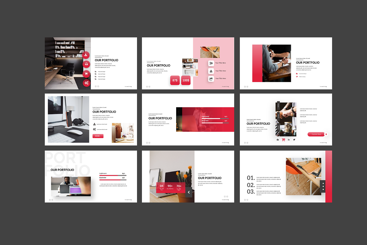 Inserting Powerpoint Template, a Presentation Template by Spesifikstd