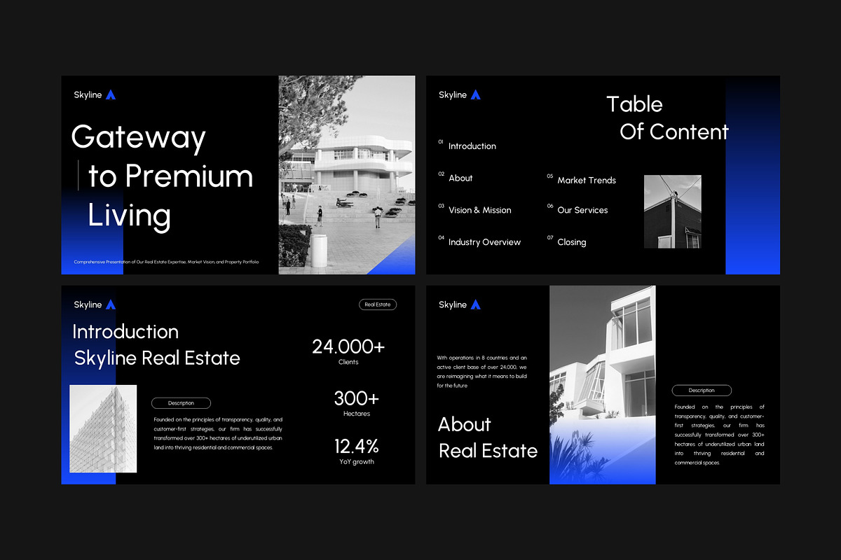 Elegant Real Estate Presentation, a Presentation Template by Eklip Studio (Photo 2 of 6)