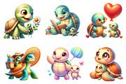 Mom & Baby Turtle Mothers Day, a Graphic by CitraGraphics (Thumbnail 2 of 3)
