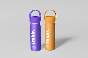 Tumbler Bottle Mockup