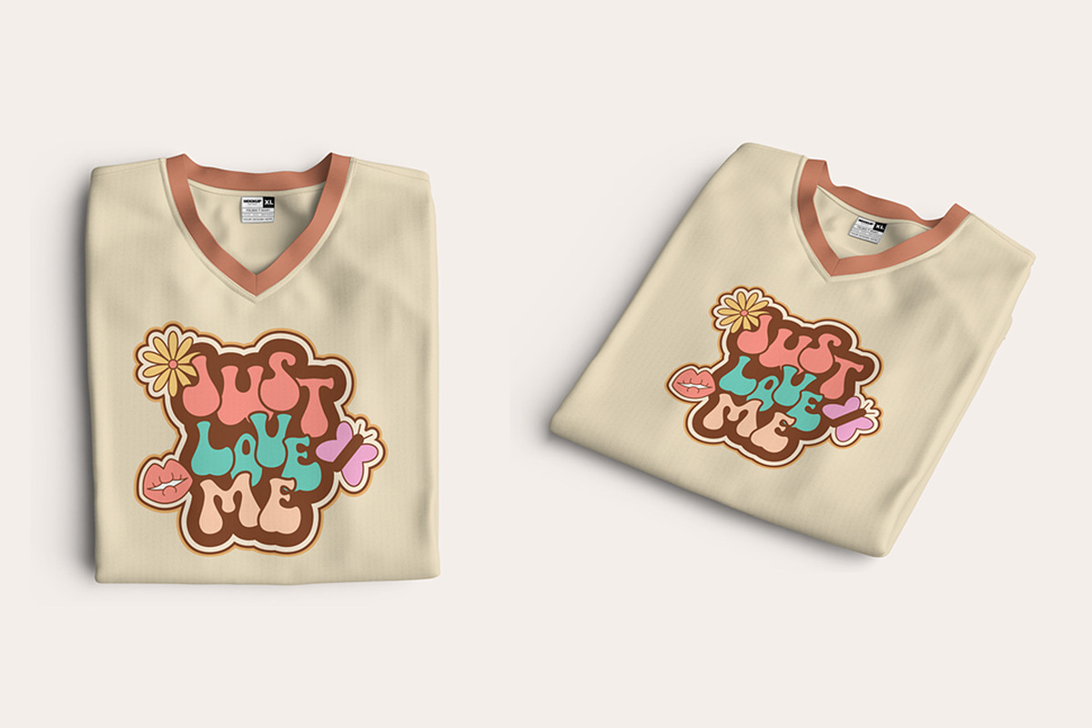 Just Love Me T-Shirt Design, an Object Illustration by Ahluva Studio (Photo 2 of 6)