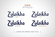 Shokhiful - Arabic Style Font, a Sans Serif Font by twinstd (Thumbnail 4 of 10)
