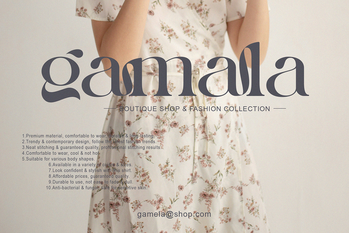 Ginker Glower, a Serif Font by Muflieart (Photo 2 of 8)