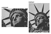 Circular Halftone Photo Effect PSD, a Layer Style Add-On by bnrcreativelab (Thumbnail 4 of 5)