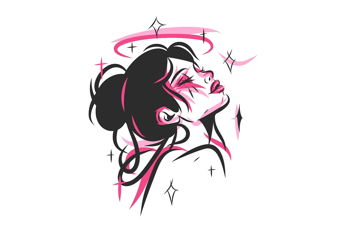 NEON YOKAI, a Decorative Illustration by Anastasy_helter (Photo 8 of 18)