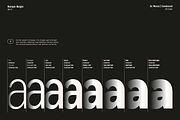 GC Monza - Complex Modern Sans, a Sans Serif Font by Glyphonic (Thumbnail 7 of 31)