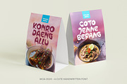 Wija Oghi - Cute Handwritten, a Handwritten Font by ErgibiStudio (Thumbnail 6 of 10)