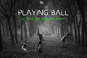 Playing Ball Font, a Script Font by MRI STUDIO (Thumbnail 1 of 4)
