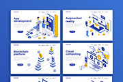 Modern flat design isometric concept, an iPhone Mockup by Creative Graphics (Thumbnail 14 of 14)