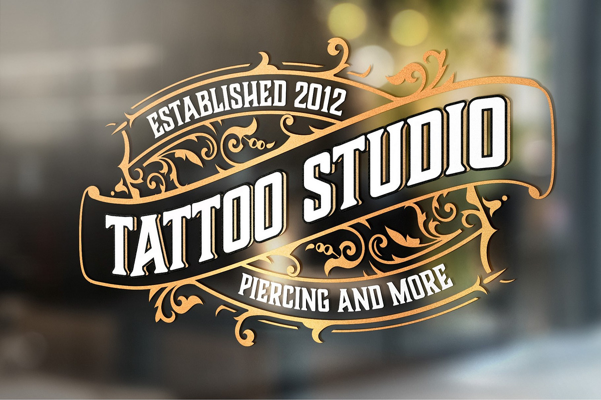 Set of 20 Vintage Logos, a Branding & Logo Template by OneVectorStock (Photo 2 of 21)