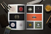 20 Rounded Logos Badges, a Branding & Logo Template by Marvel (Thumbnail 3 of 8)