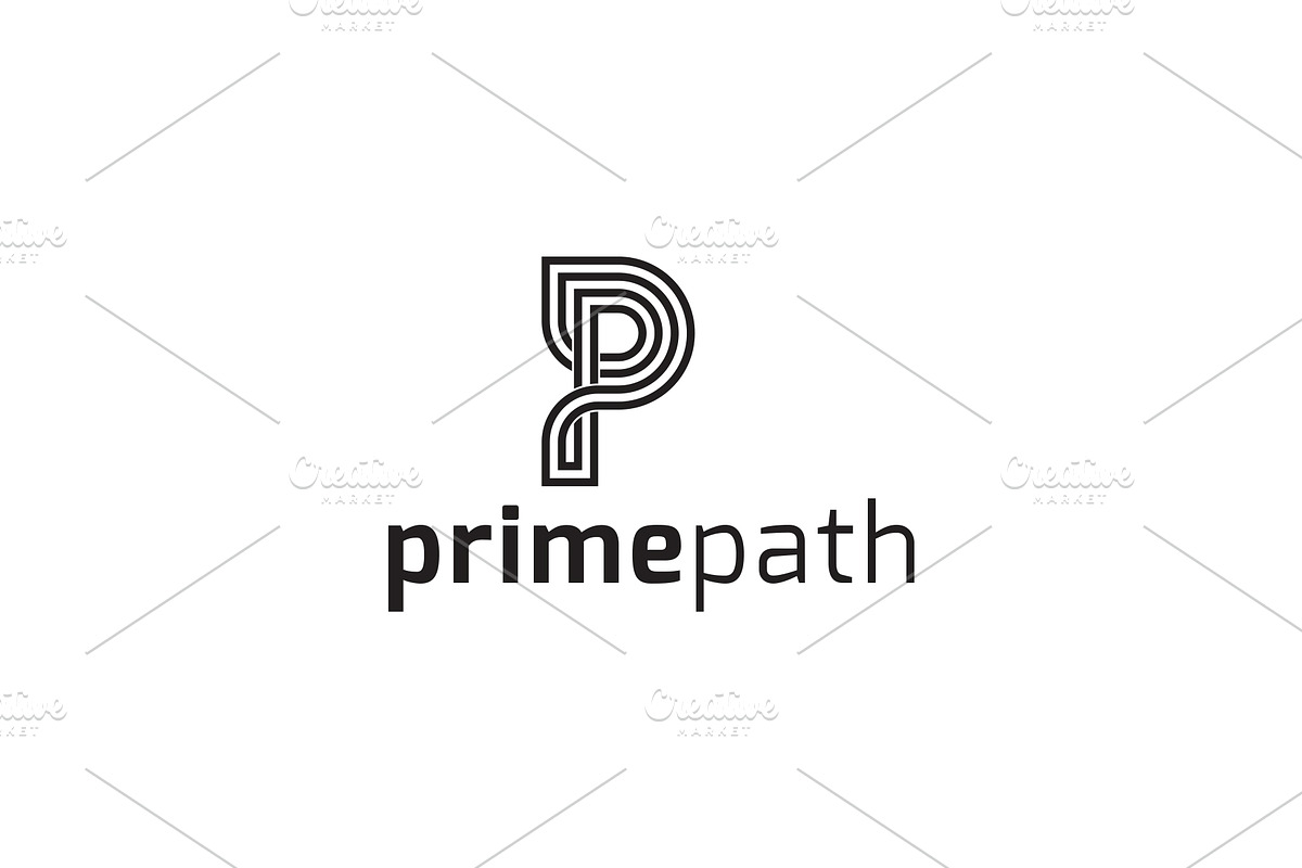 Prime Path Letter P Logo Template, a Branding & Logo Template by Graplick (Photo 6 of 7)