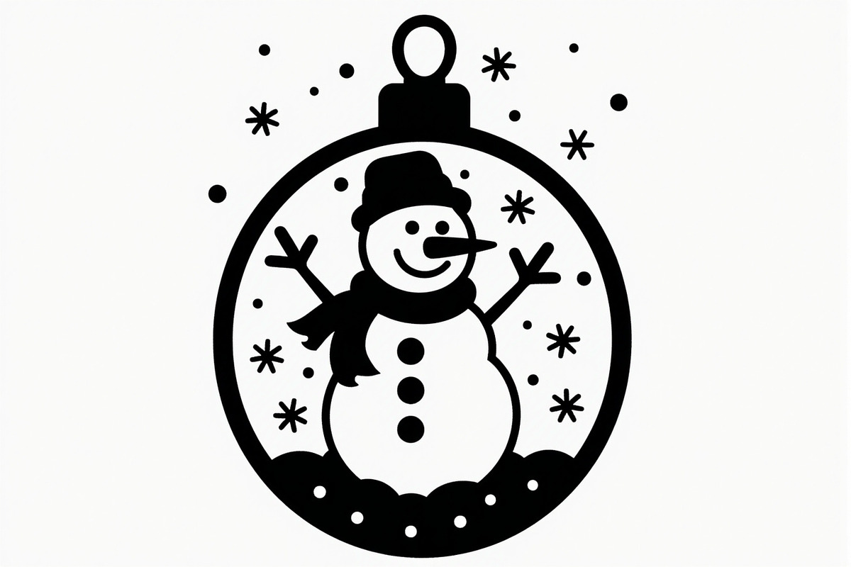 Christmas Ornament Laser Cut Bundle, a Graphic by Creativeshirt (Photo 5 of 16)