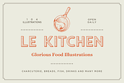 Food illustrations, a Food Illustration by BlackBird Foundry (Thumbnail 1 of 3)