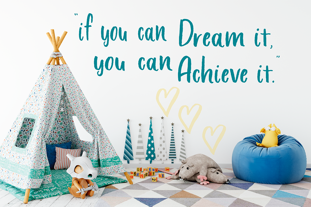 Make Believe Font, a Sans Serif Font by ElleMarieCalligraphy (Photo 14 of 14)