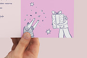 Invitation & Greeting Card Mockup v3, a Packaging Mockup by Illusiongraphic (Thumbnail 16 of 21)