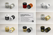Round Screw Cap Metal Mockup, a Product Mockup by INCDesign (Thumbnail 2 of 7)