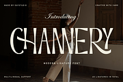 Channery - Modern Ligatures Font, a Serif Font by Say Studio (Thumbnail 1 of 13)