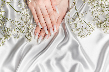 Beauty treatment,  nice manicured woman fingernails., a Beauty & Fashion Photo by Olena Rudo