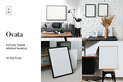 Frame Mockup Bundle - Ovata, a Household Mockup by Saguaro Digital (Thumbnail 1 of 11)