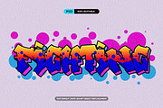 Graffiti PSD Text effect, a Layer Style Add-On by Artlogs x Modaldesain (Thumbnail 3 of 3)