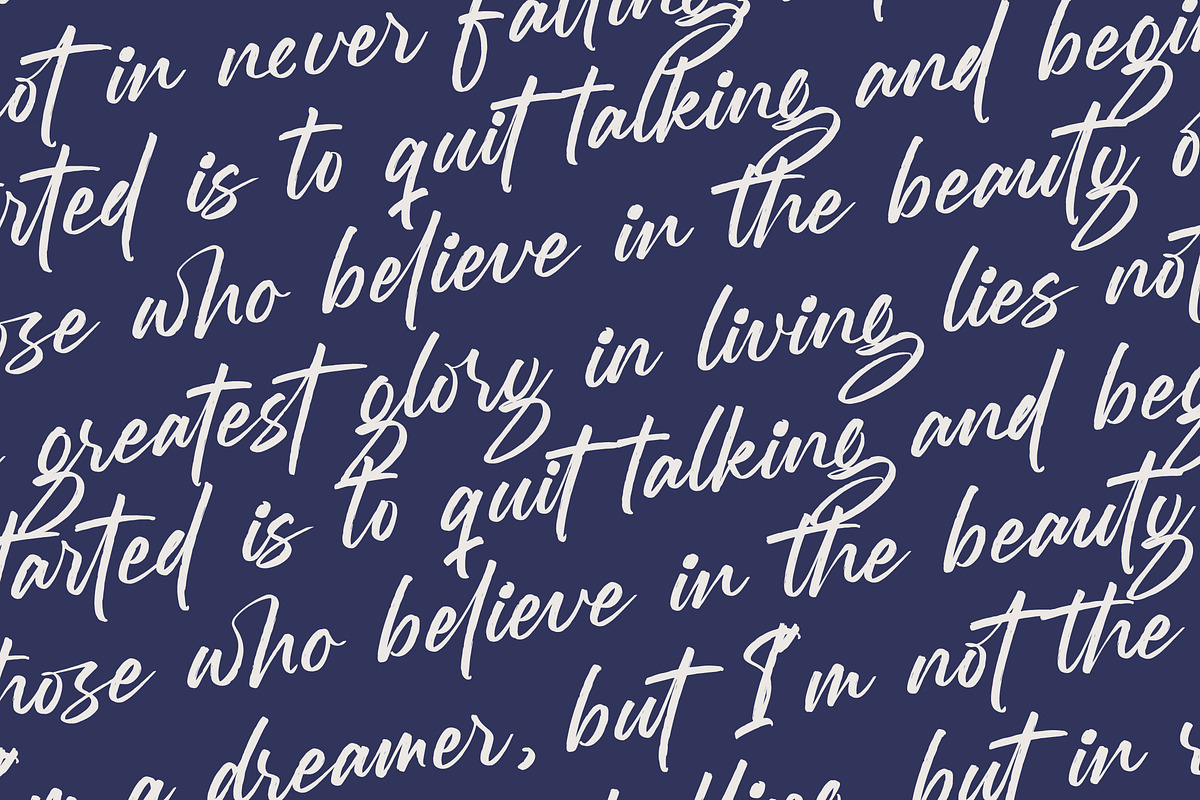 Mention Roberto Modern Brush Font, a Script Font by stylishtype.co (Photo 17 of 20)
