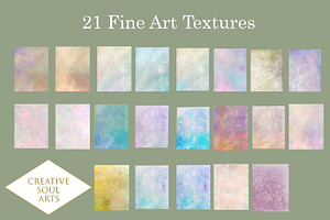 21 Pastel Fine Art Textures