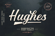 Hughes, a Script Font by Larin Type Co. (Thumbnail 1 of 11)