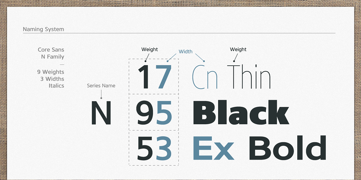 Core Sans N, a Sans Serif Font by S-Core (Photo 2 of 6)